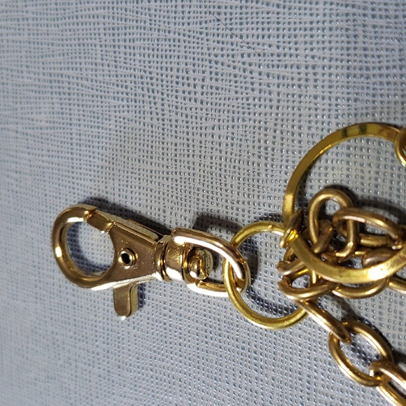 New Green Glass Bead Purse Charm - Picture 3 of 5